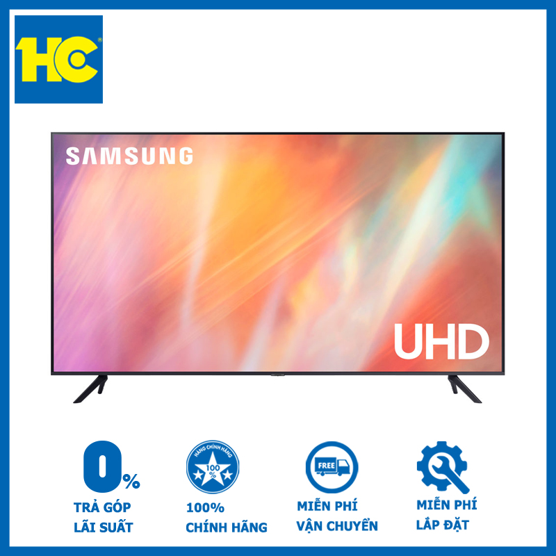 Smart Tivi Samsung 4K 43 inch UA43AU7000 Mới 2021