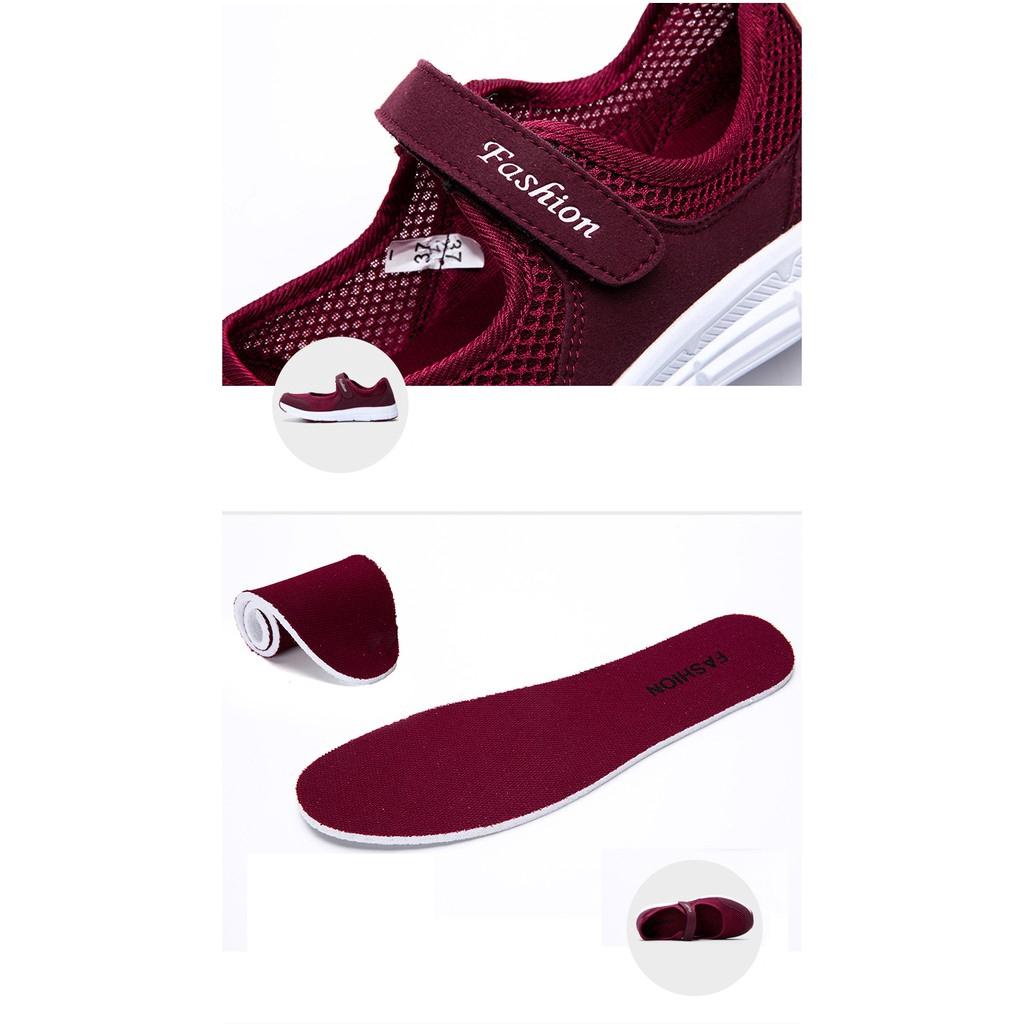 Giày Sneaker nữ chống trượt thông thoáng