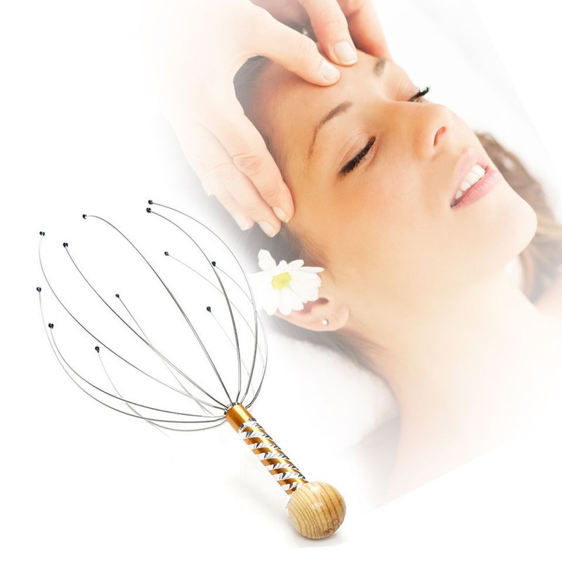 Bộ 2 Dụng cụ massage đầu bằng tay thư giãn