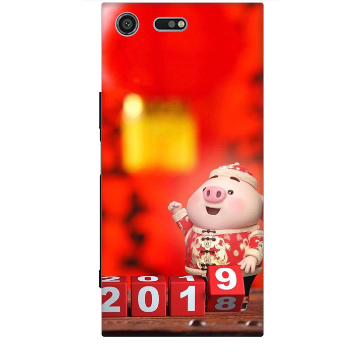 Ốp lưng dành cho điện thoại SONY XZ PREMIUM Heo Chúc Mừng Năm Mới
