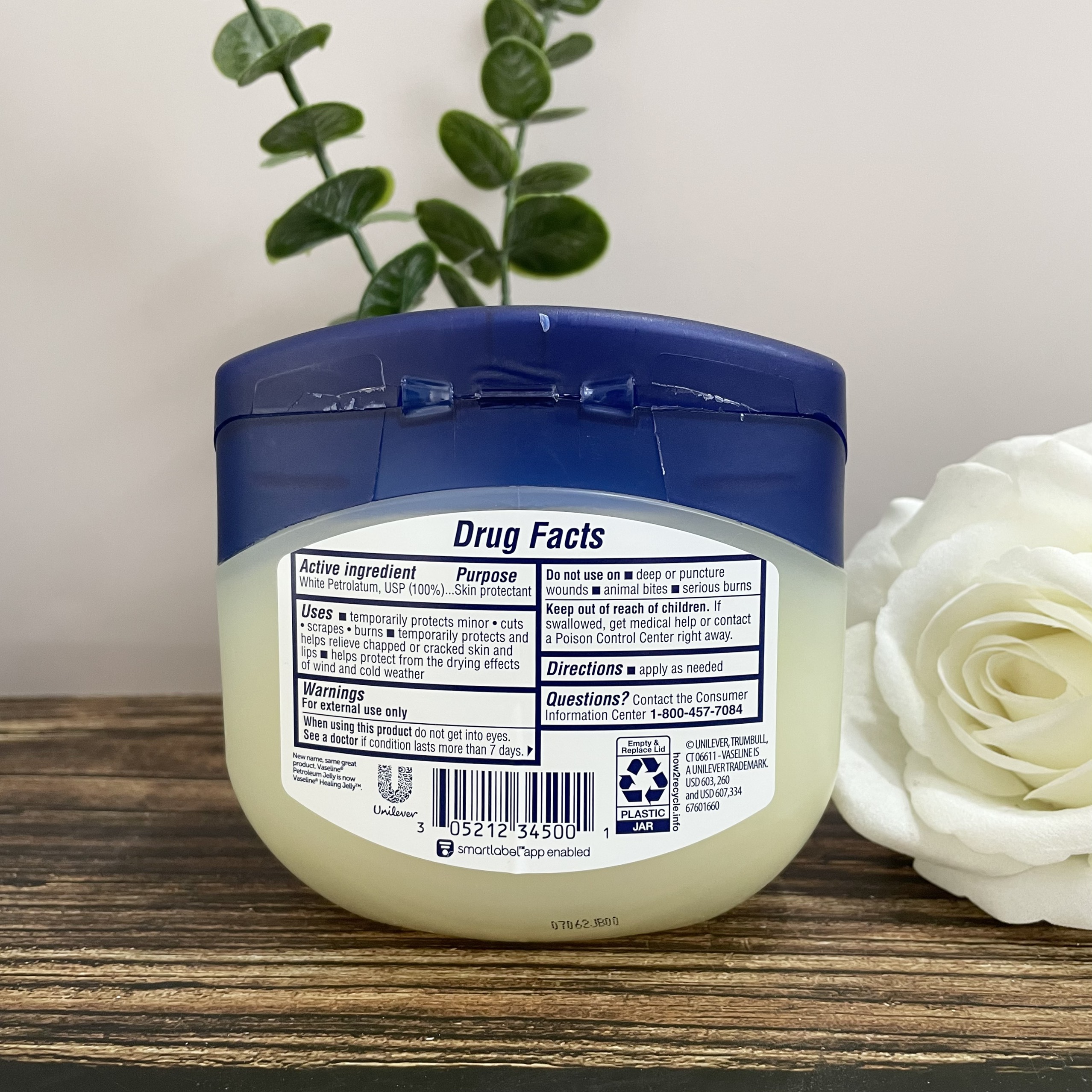 Sáp Dưỡng Ẩm Vaseline 100% Pure Petroleum Jelly 368g