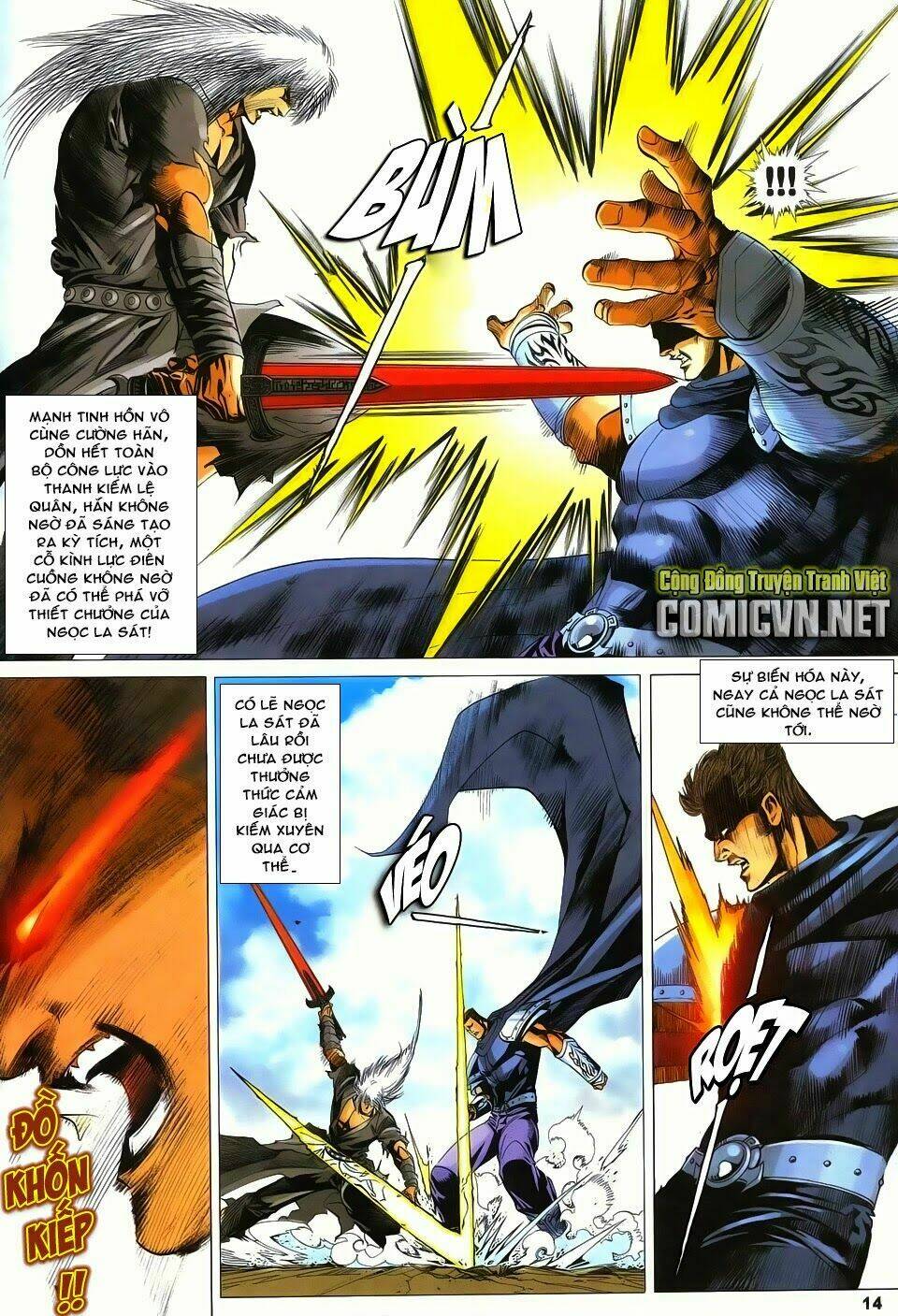 cổ long quần hiệp truyện chapter 81 14