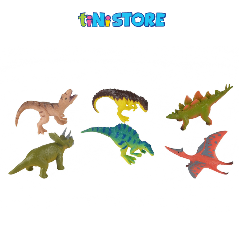 Bộ đồ chơi 6 mô hình động vật thời tiền sử A