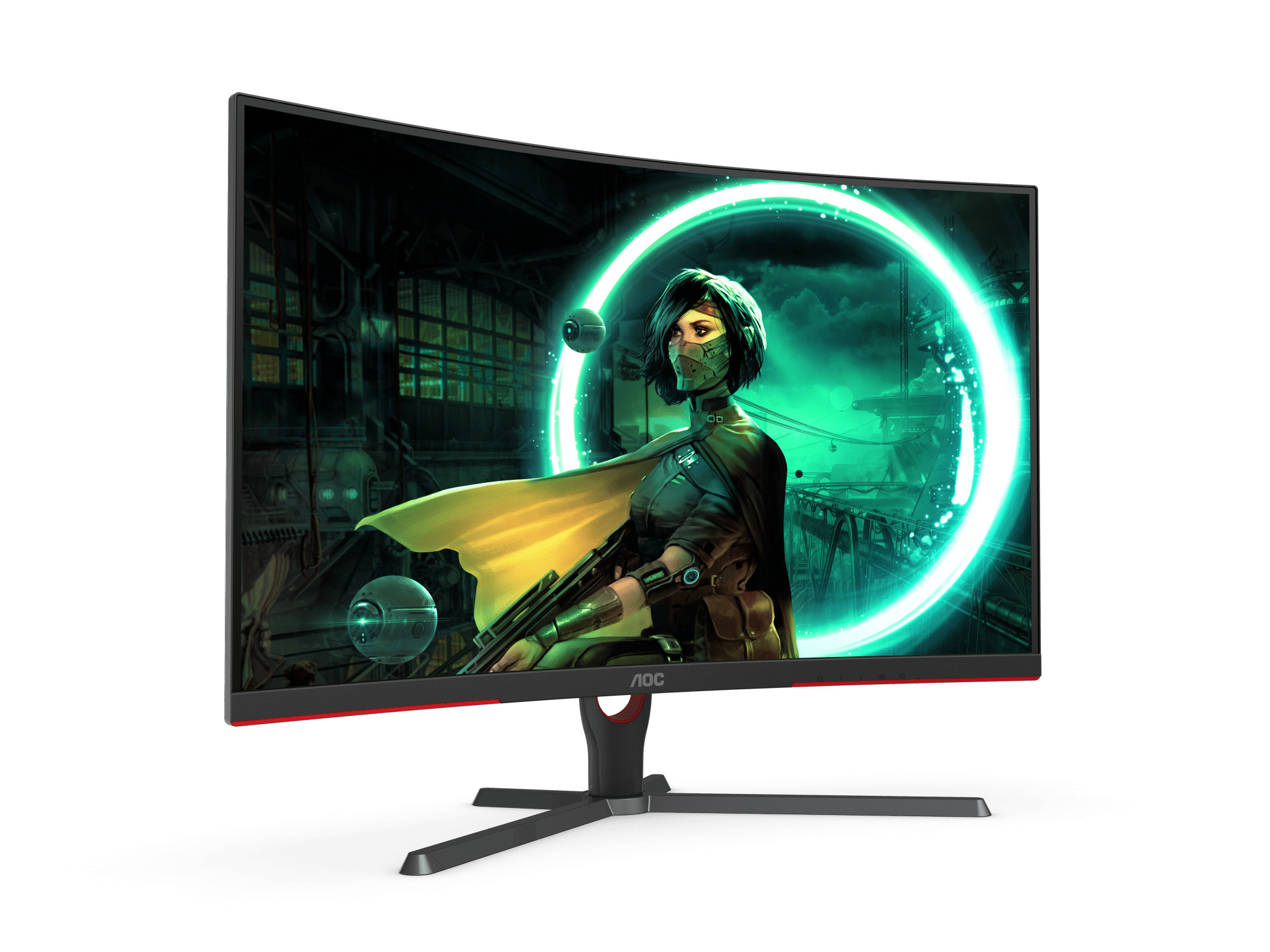 Màn hình cong Gaming AOC CQ32G3SE  (32&quot;/2K/VA/165Hz/1ms/FreeSync/HDR10) - Hàng chính hãng