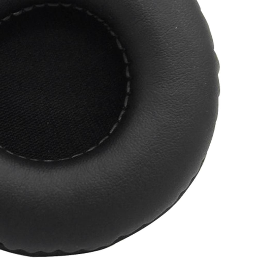 1 Pair Earpads Headphone Replacement Foam Pads for ATH-FC707 FC700 Black