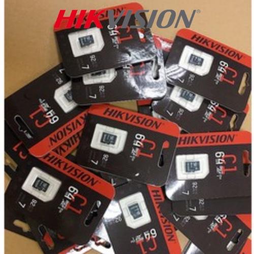 Thẻ nhớ 64GB Hikvision Class 10 Micro SD 92Mb/s dùng cho camera, máy ảnh, camera hành trình, flycam. Hàng chính hãng