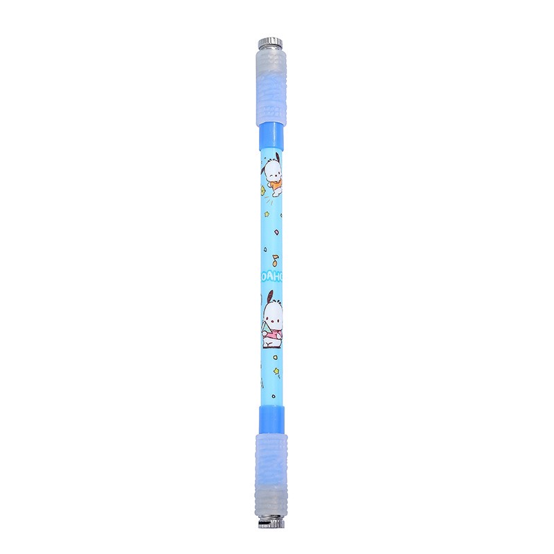 Bút gel 0.5 có đèn led hai đầu có thể viết được bút quay nghệ thuật chống trơn trượt cân bằng tốt