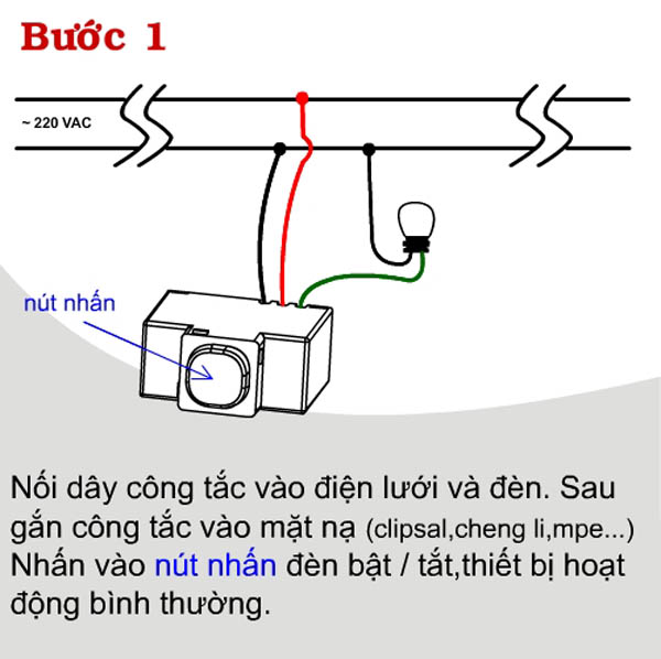 Công tắc điều khiển từ xa IR2A