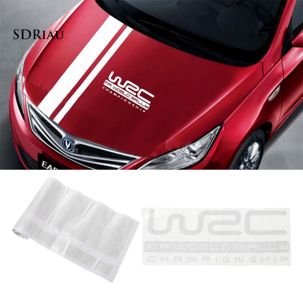 Bộ 2 Miếng Dán Chữ Cái Trang Trí Xe Hơi