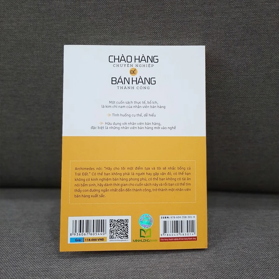 Sách - Chào Hàng Chuyên Nghiệp Để Bán Hàng Thành Công