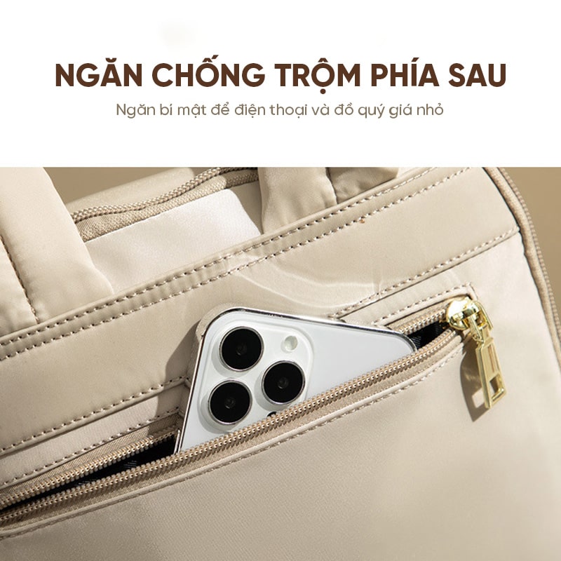Balo nữ cao cấp GUBAG BL72 tối ưu cho việc đi làm, học và chơi nhỏ gọn phong cách sang trọng hiện đại