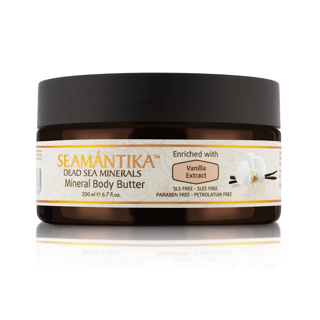 BƠ DƯỠNG THỂ CHIẾT XUẤT VANILLA - MINERAL BODY BUTTER VANILLA EXTRACT - Seamantika