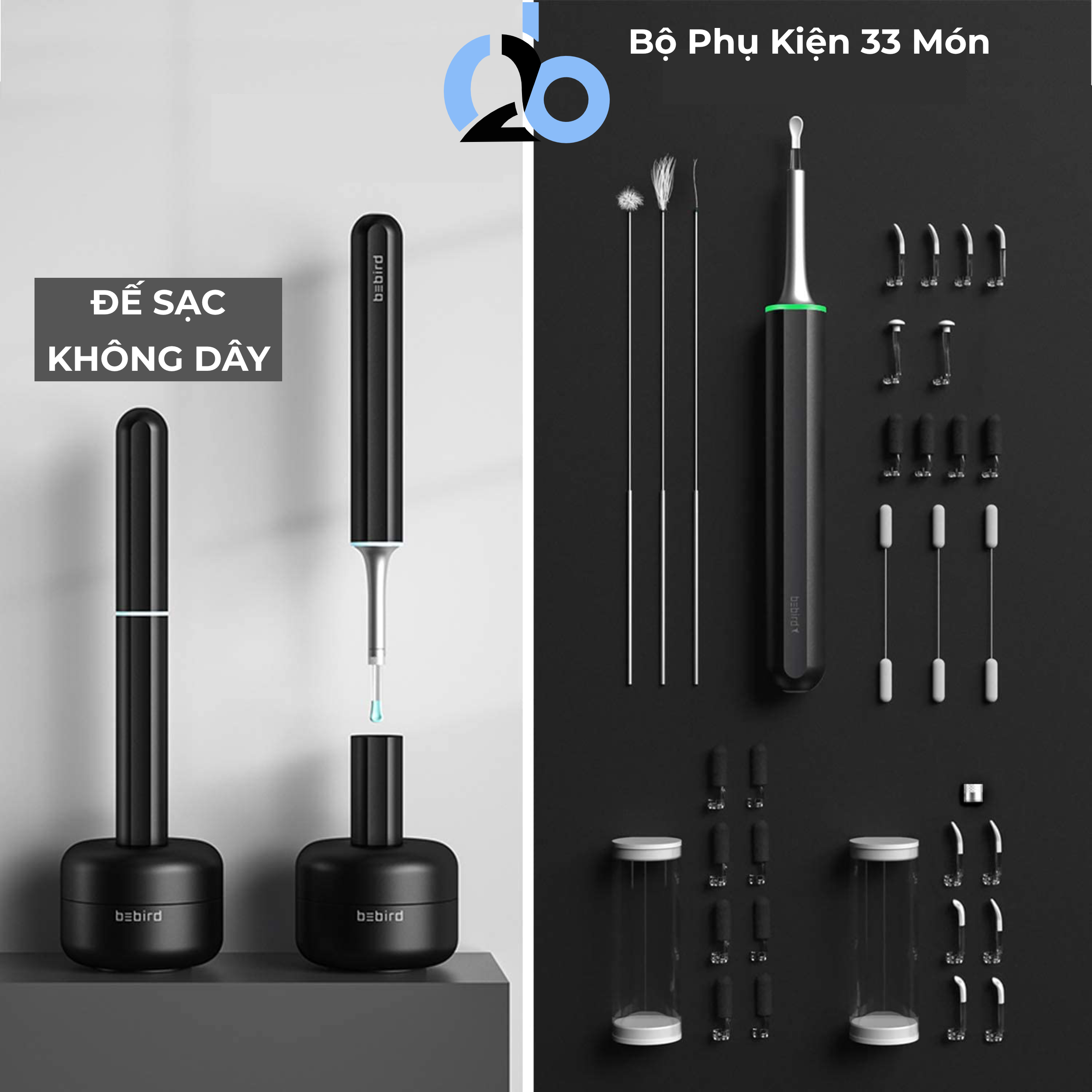 Dụng cụ ngoáy tai thông minh Bebird X17 Pro, phiên bản nâng cấp từ Bebird M9 Pro với camera full HD