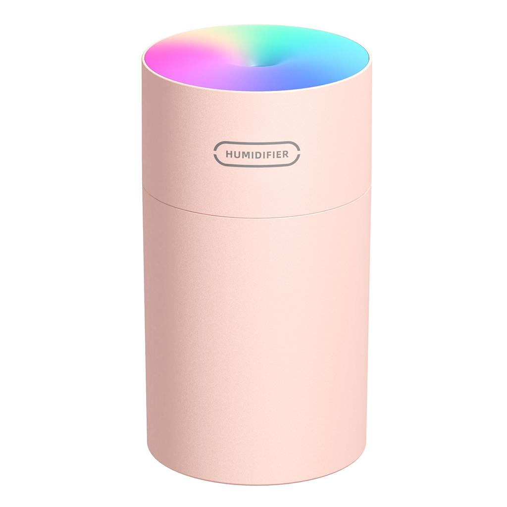 Mini Desktop Humidifier, Small Portable Cool Mist Ultrasonic Humidifier with Built-in Water Tank for Office Desk, Bedroom, Car and Travel