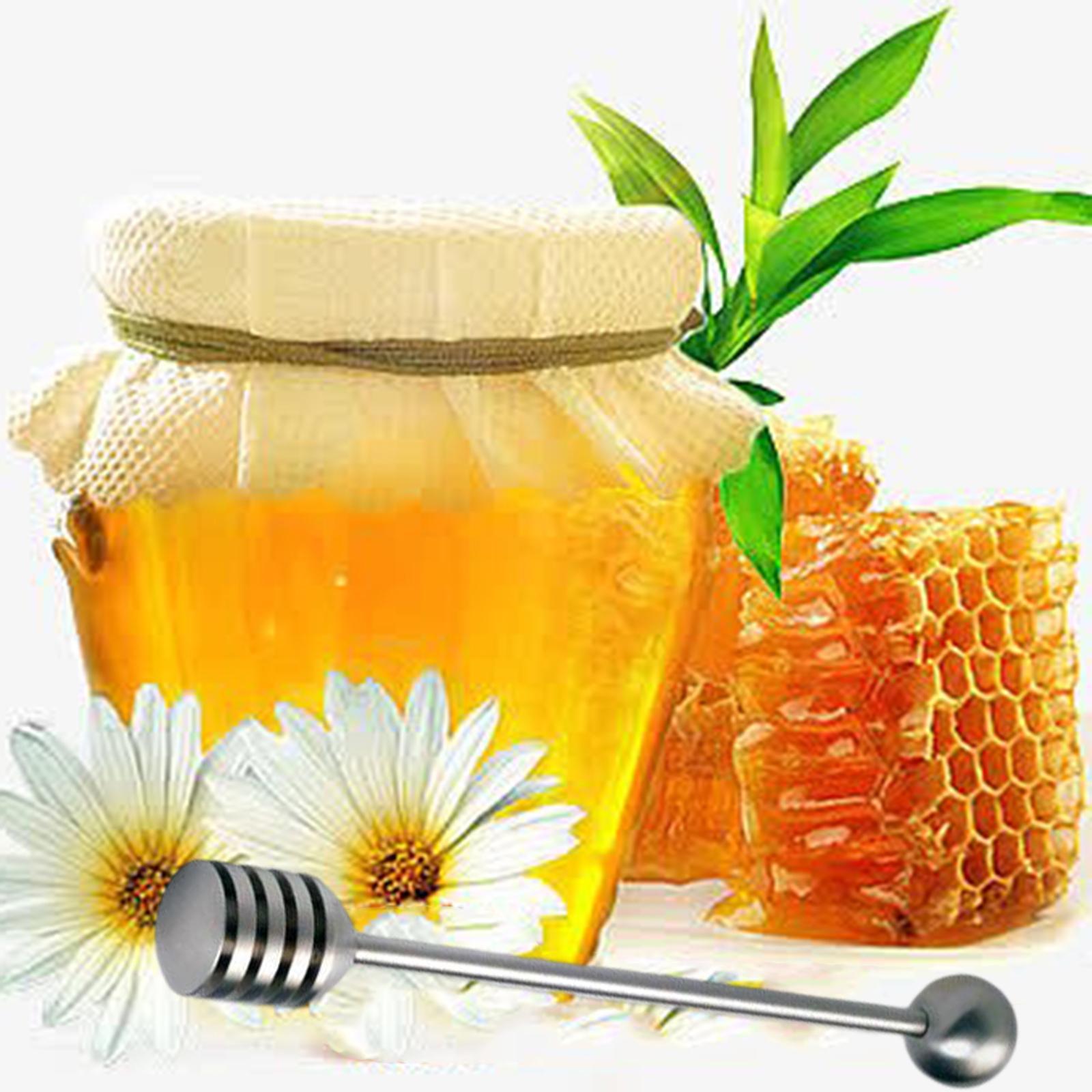 Stainless Steel 304 Honey Stirrer Mixing Stick Tool Durable