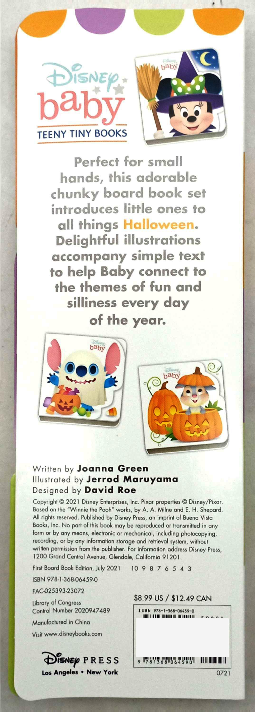 Sách ngoại văn: Disney Baby - Spooky, Scary, Silly