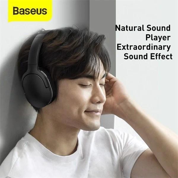 Tai nghe chụp tai không dây cao cấp Baseus Encok Wireless headphone D02 Pro- hàng chính hãng.