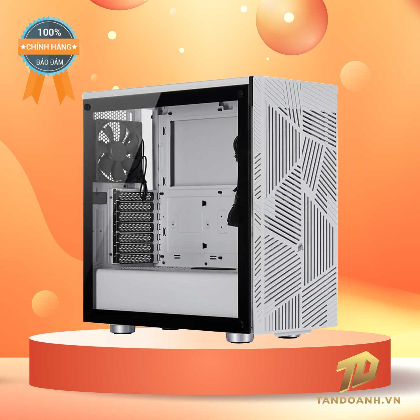 CASE Corsair 275R Airflow White_ HÀNG CHÍNH HÃNG