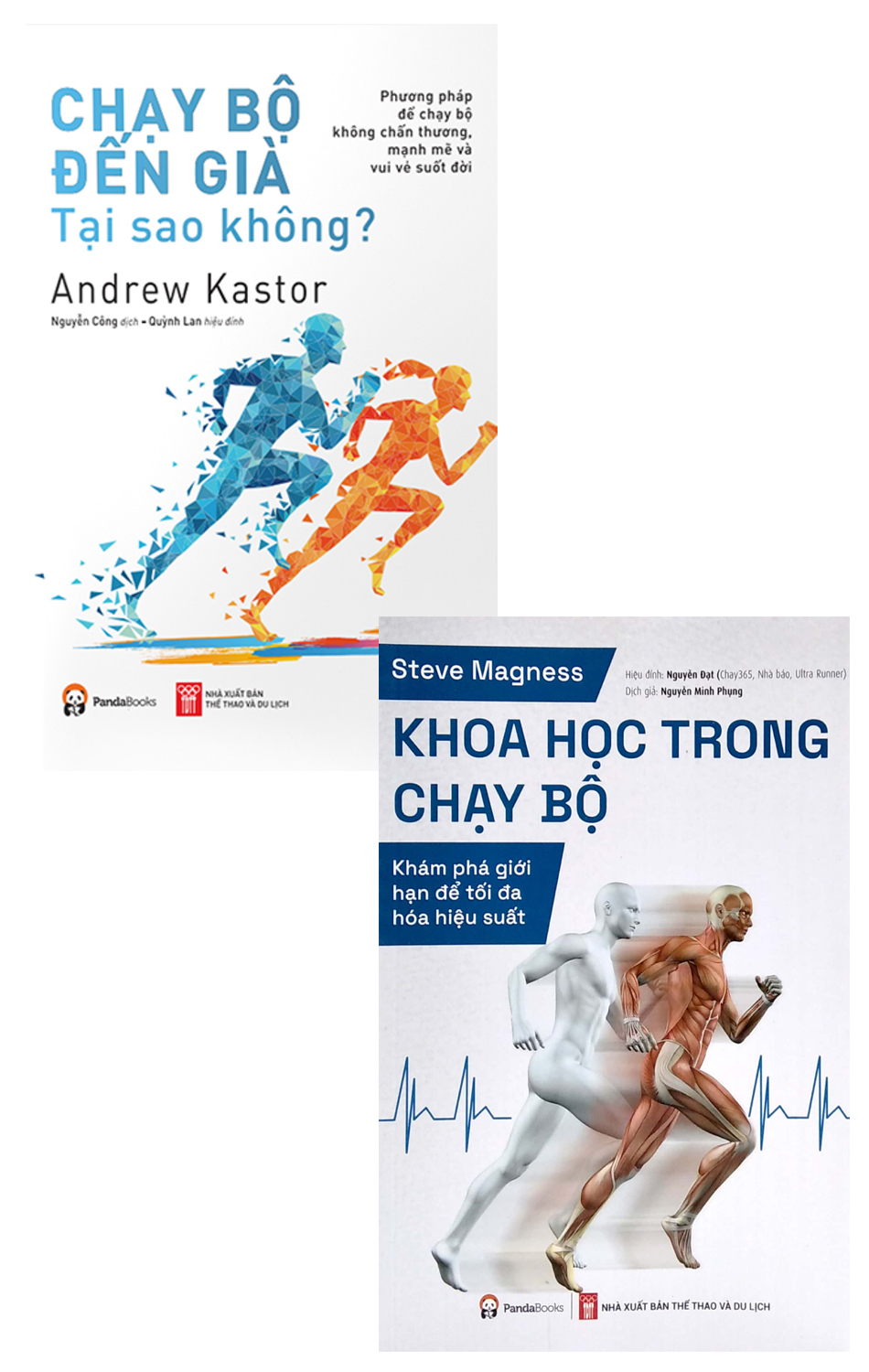 Combo Khoa Học Trong Chạy Bộ - Khám Phá Giới Hạn Để Tối Đa Hóa Hiệu Suất + Chạy Bộ Đến Già Tại Sao Không? (Bộ 2 Cuốn) _PD