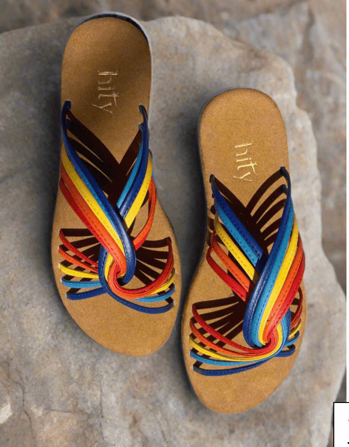 Dép Sandals Cầu Vồng FTW002 thới trang thiết kế Hity