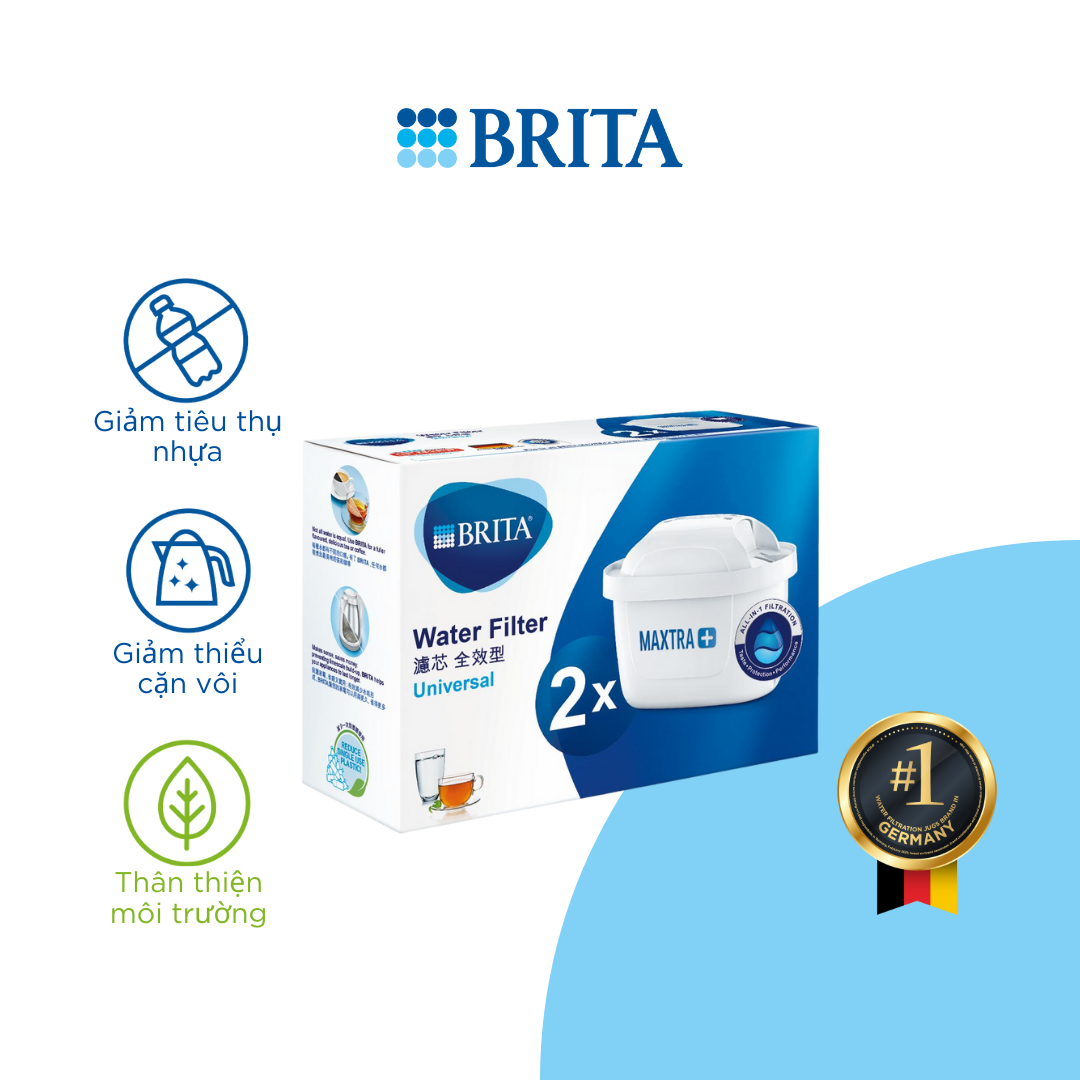 Hộp 2 Lõi Lọc Nước BRITA Maxtra Plus Filter Cartridge
