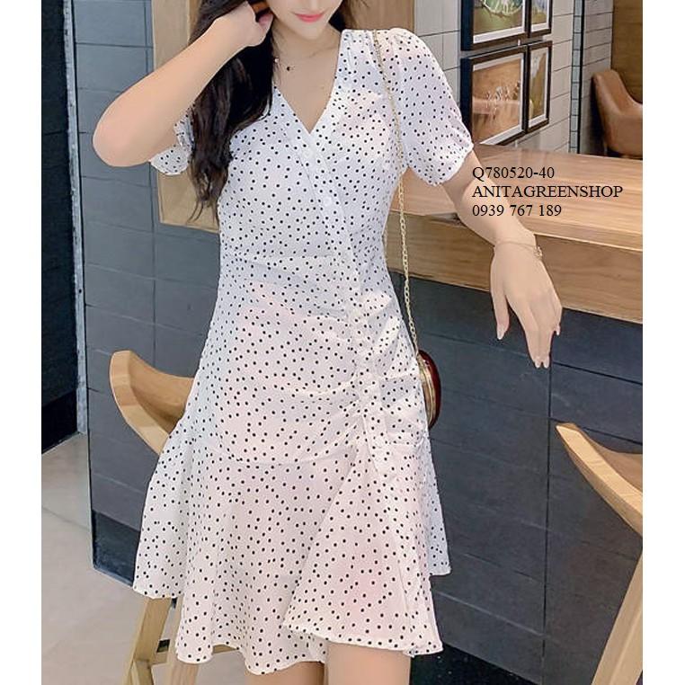 Q780520 ĐẦM SUÔNG CHẤM BI ĐUÔI CÁ