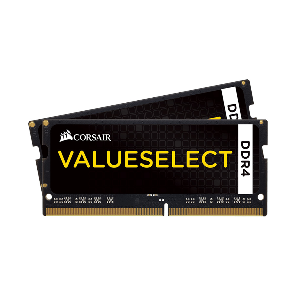 Ram laptop Corsair Value Select DDR4 4GB (1x4GB) Bus 2133Mhz SODIMM CMSO4GX4M1A2133C15 - Hàng Chính Hãng