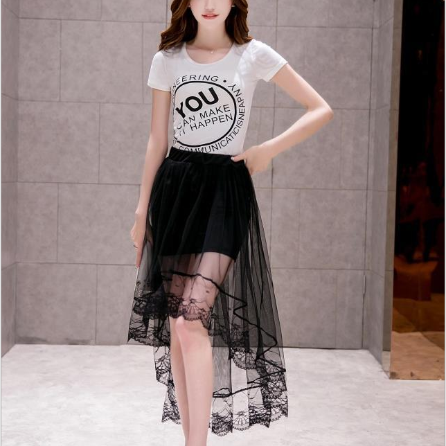 Chân Váy Thời Trang Kiểu Đuôi Cá CVO01 MayHomes Chân Váy Midi Chất Liệu Ren