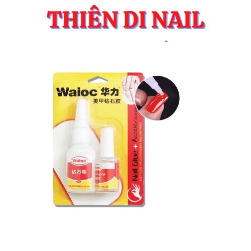 Keo Waloc gắn móng gắn đá