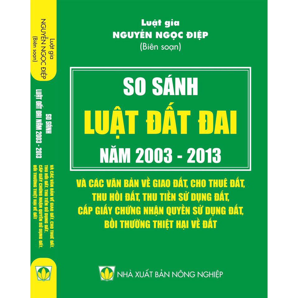 So sánh Luật Đất đai 2003 - 2013