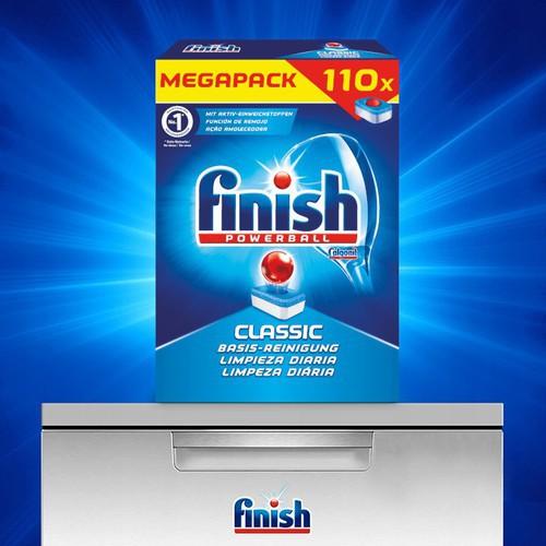 Viên rửa bát Finish 110 viên/ hộp