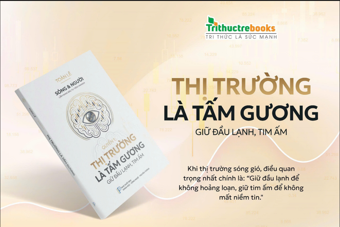sách: Sóng và người – Cẩm nang đầu tư trên VNIndex – Quyển 1: Thị trường là tấm gương
