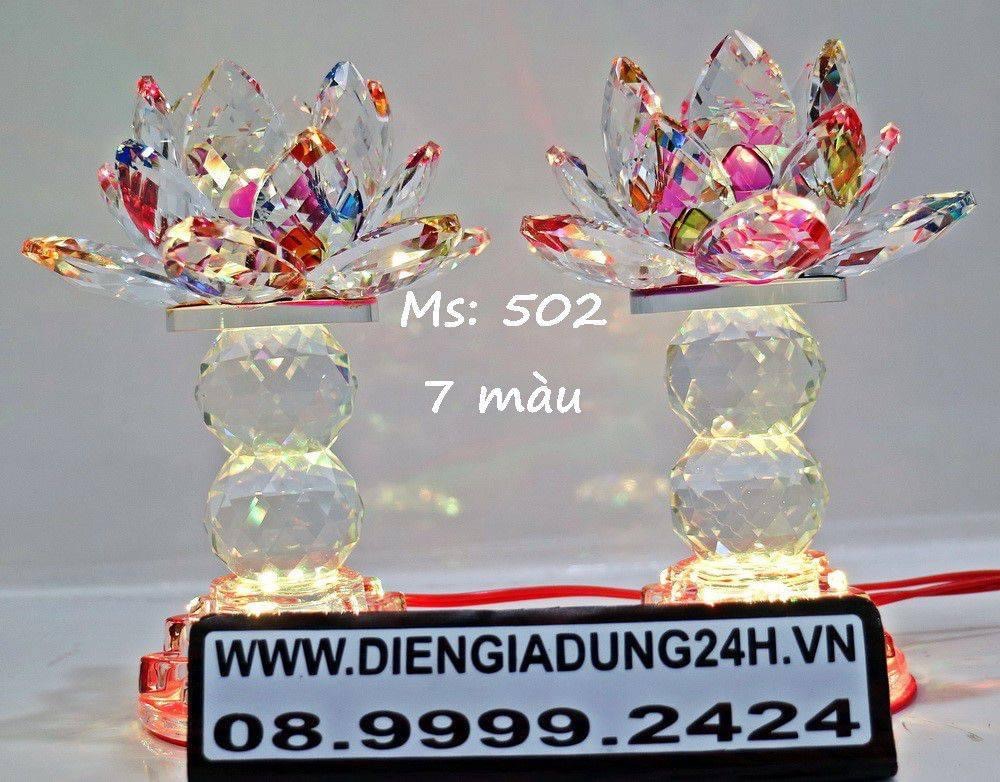 ĐÈN THỜ PHA LÊ CAO CẤP 502 (16.5cm) 1 CẶP