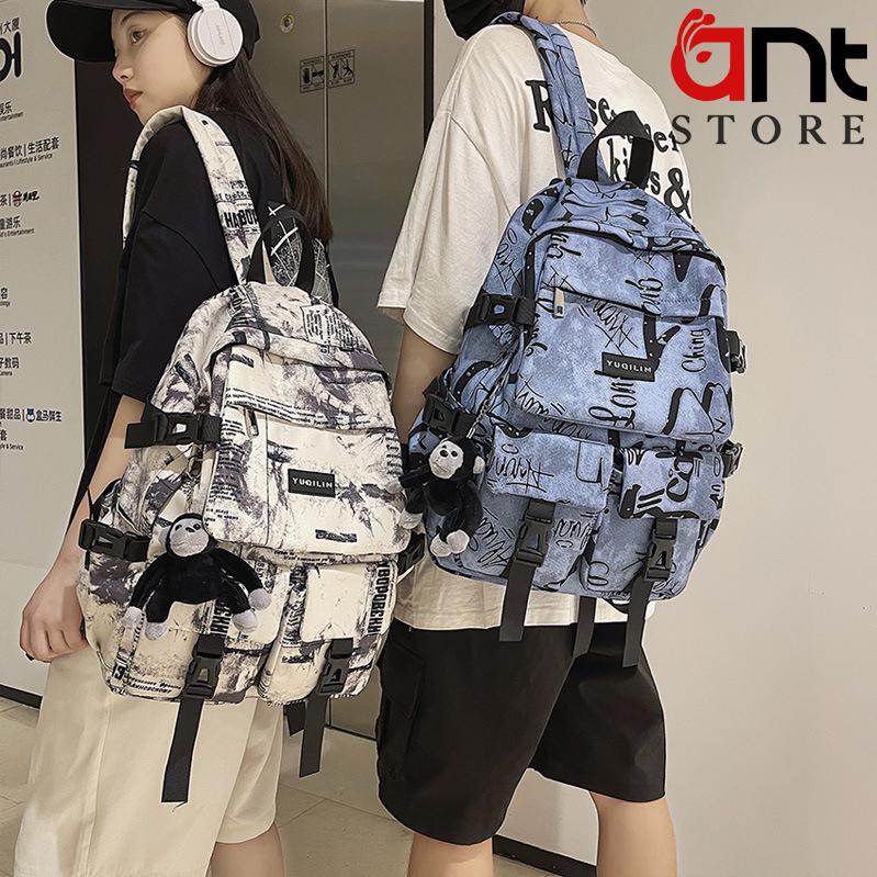 Balo Ulzzang Hàn Quốc phong cách đường phố trẻ trung năng động. Balo đi học, đi chơi có sức chứa lớn, không thấm nước