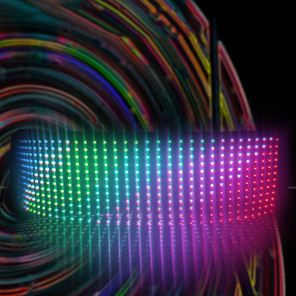 Smart DJ Bluetooth LED Glasses Club Party DIY Eye Glasses Sports Creative