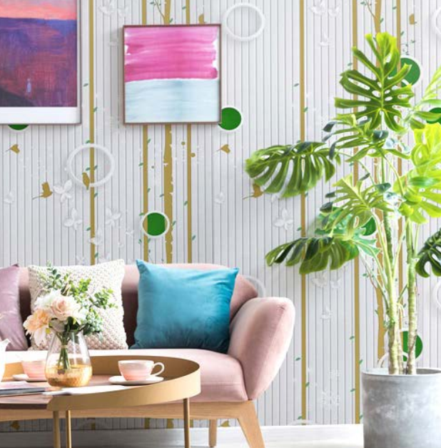 10m Decal giấy dán tường khổ 45cm keo sẵn nhiều mẫu hiện đại mới nhất BST01