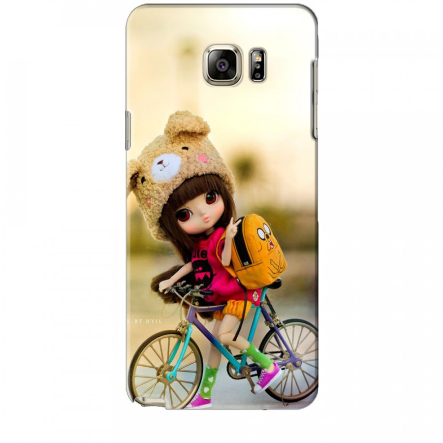 Ốp Lưng Dành Cho Điện Thoại  Samsung Galaxy Note 5 Baby Anh Bicycle Mẫu 2