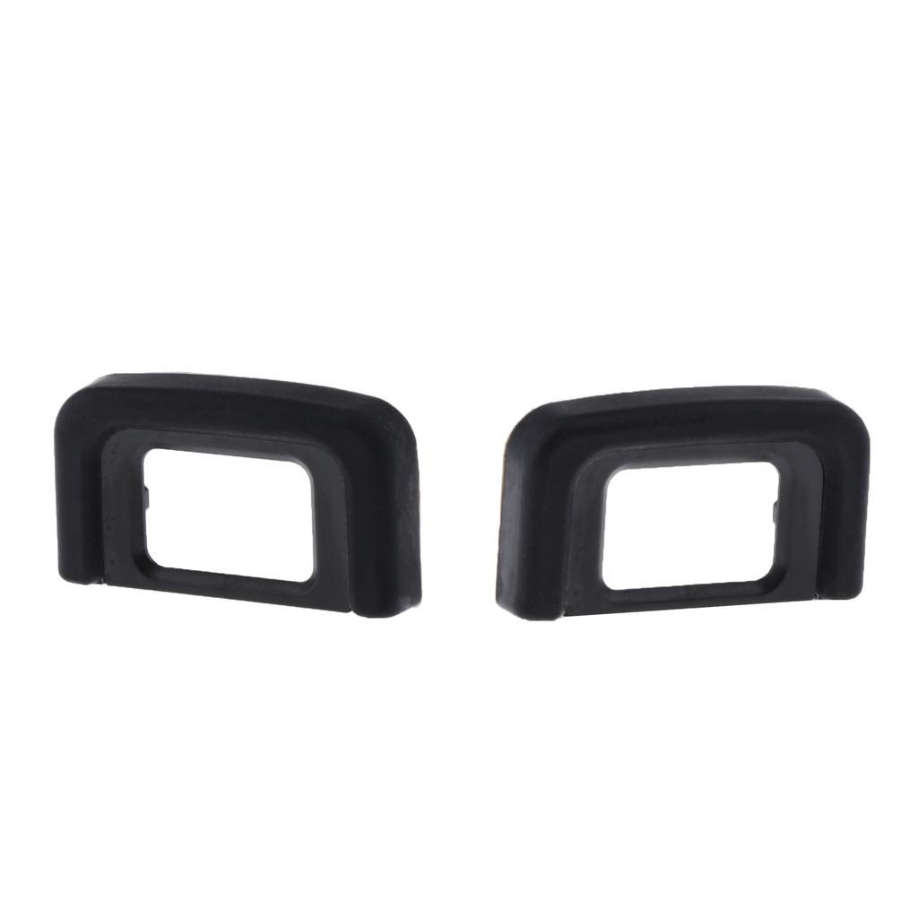 2x Rubber Eyepiece Eyecup for Nikon DK25 D5600 D5500 D3400 Camera