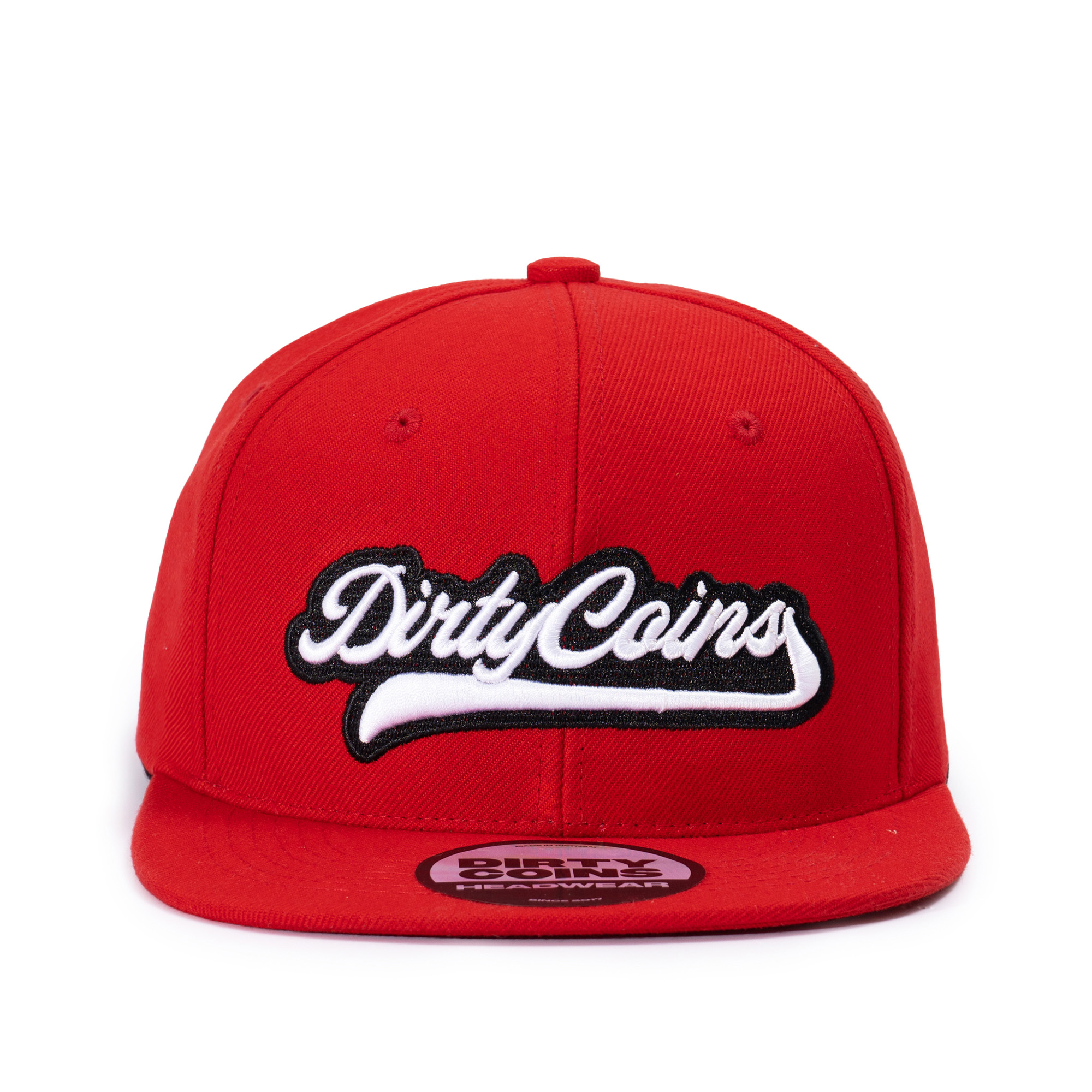 Nón DirtyCoins University Logo Snapback Hat - Red