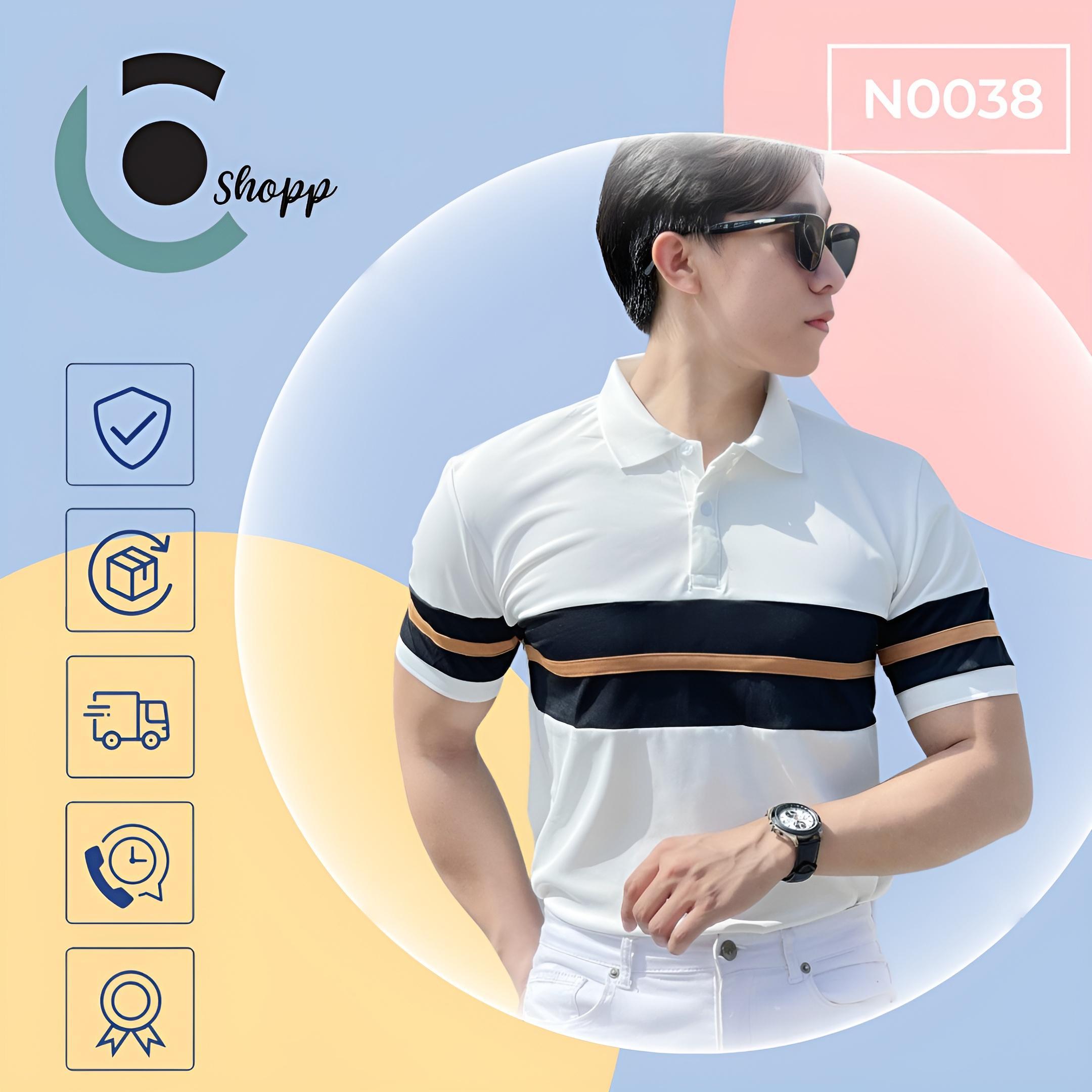 Áo thun nam polo có cổ sang xịn mịn cao cấp