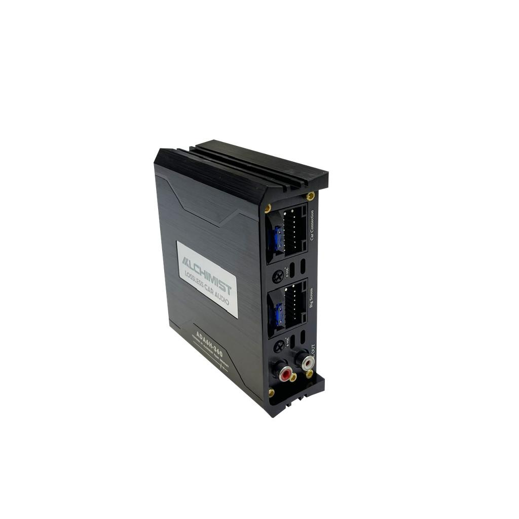 Car amplifier Android Alchimist ADA6H-360 features lossless Bluetooth 5.1 and professional app for frequency cutting