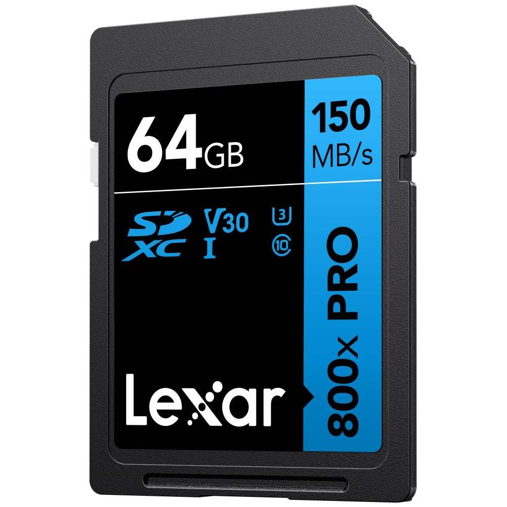 Thẻ nhớ 32GB/ 64GB SDHC/ SDXC Lexar 800X PRO UHS-I BLUE Series, tốc độ đọc lên đến 150Mb/s - HÀNG CHÍNH HÃNG