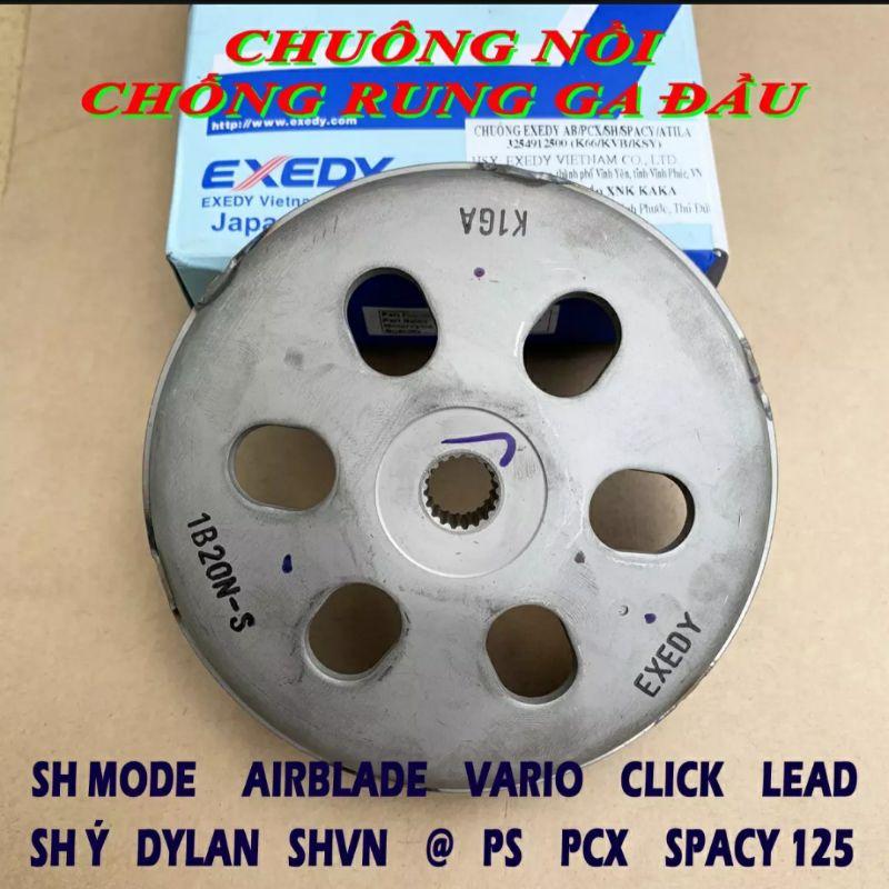 A2 Chuông khoan độ lỗ thoát bụi nồi xe tay ga EXEDY Xe Airblade - Vario - SH - PCX - SH Ý - LEAD - CLICK