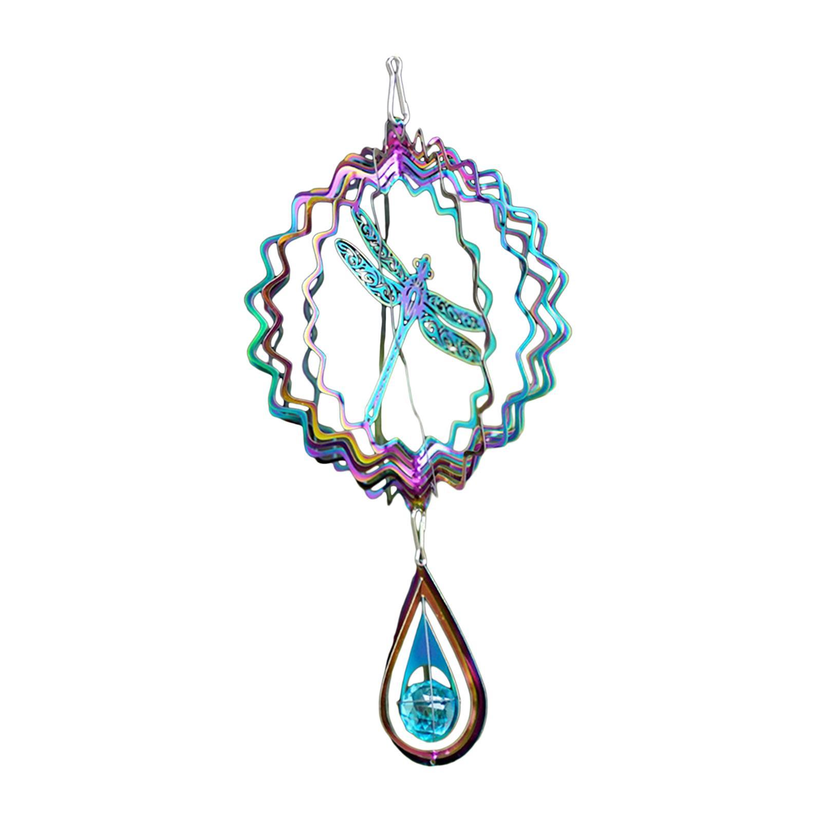 Wind  Wind Chime Garden Ornament Windchime Metal Wind Catcher Wind Sculpture Hanging for Lawn Living Room Outdoor Home
