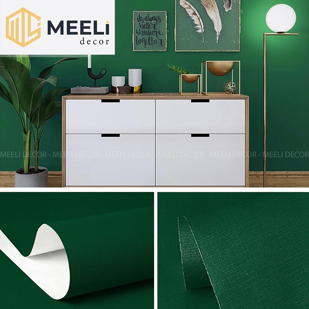 Giấy dán tường trơn màu pastel decal dán tường phòng ngủ, khổ rộng 45cm, ME15
