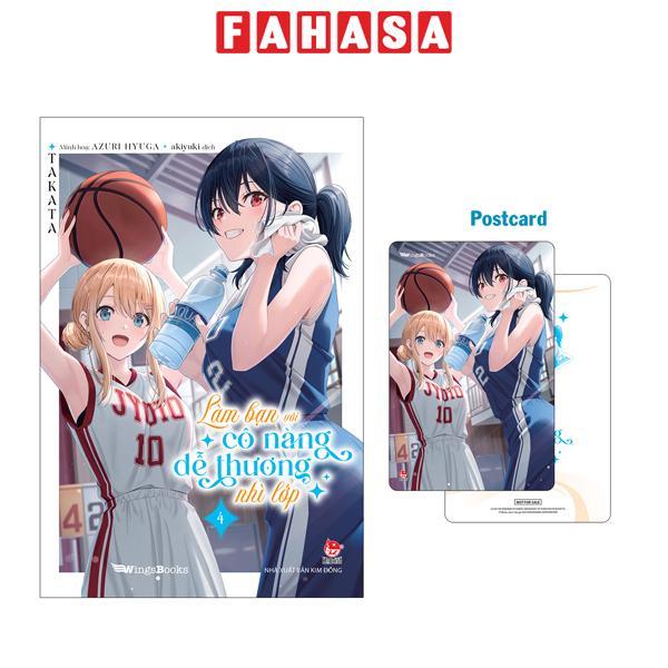 Sách - Làm Bạn Với Cô Nàng Dễ Thương Nhì Lớp - Tập 4 - Tặng Kèm Postcard