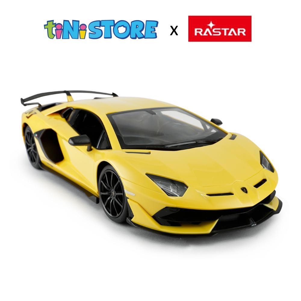 tiNiStore-Đồ chơi xe điều khiển 1:14 Aventador SVJ Rastar 96000