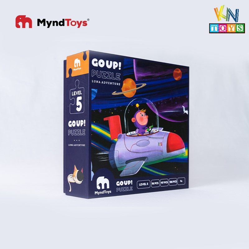 Đồ Chơi Xếp Hình MyndToys - GO UP! Puzzle – Level 5 – Luna Adventure