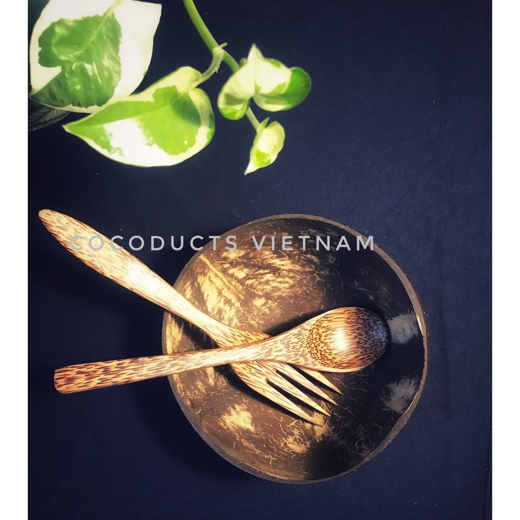 Chén đũa muỗng nĩa gáo dừa