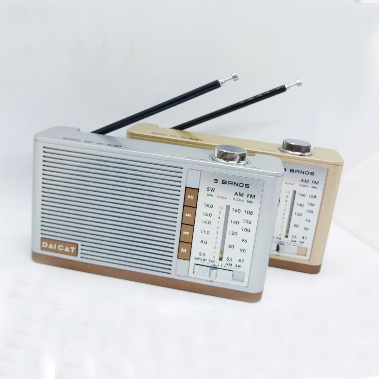 ĐÀI FM RADIO DAI CAT 82BT bluetooth MẪU MỚI Nhất CHO NGƯỜI CAO TUỔI-Hàng Chính Hãng